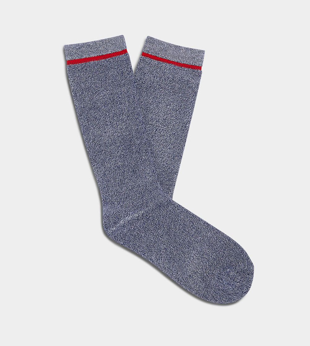 Ugg Socks Canada - Ugg Men's Kyro Cozy Crew Marled Navy